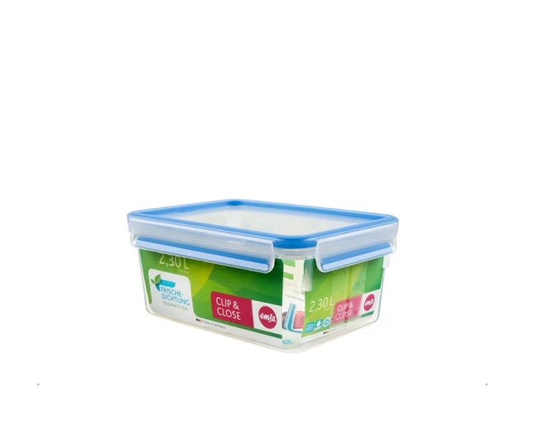 Plastic food container 2.3 lt tefal clip & close k30215, , medium-null
