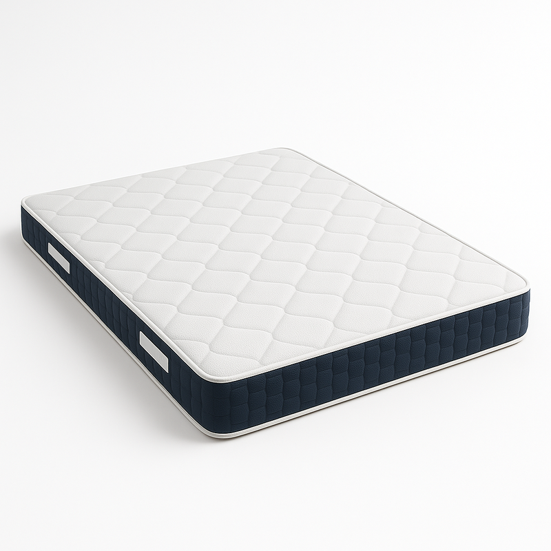 French double mattress 140 x 190 pocket springs and memory foam | height 30 cm | hypoallergenic and breathable | class 1 medical device | made in italy-null