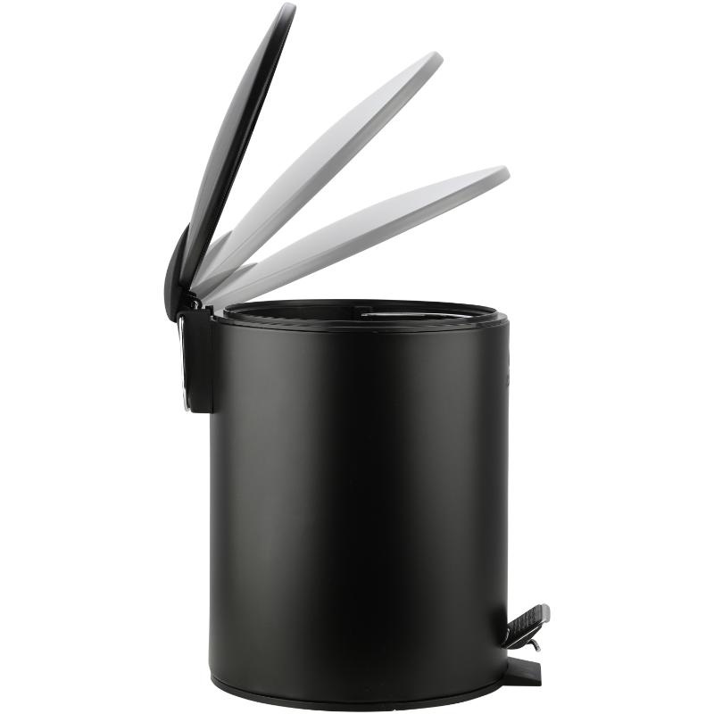 Estia pedal bin 5l - black mat, , medium image number null