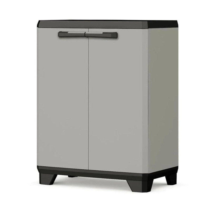 Keter planet low cabinet - black/grey, , medium-null
