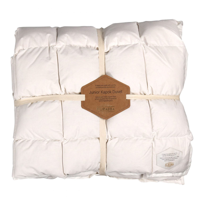 Filibabba junior duvet - kapok - nature white, , medium