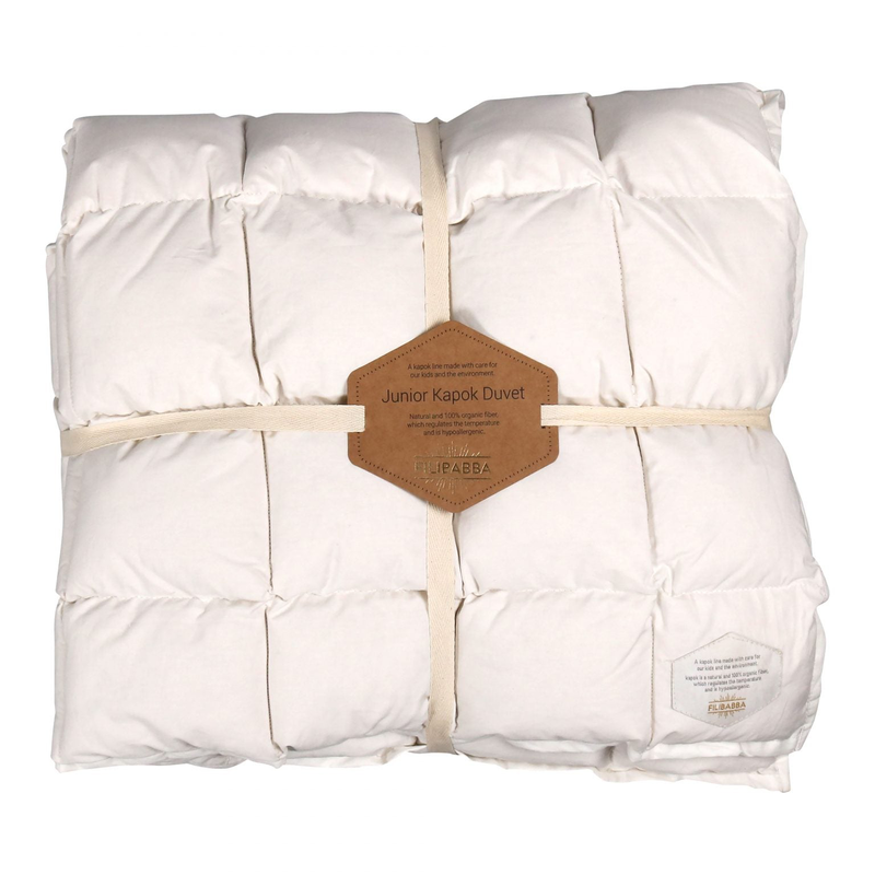 Product image: Filibabba junior duvet - kapok - nature white, , medium-null
