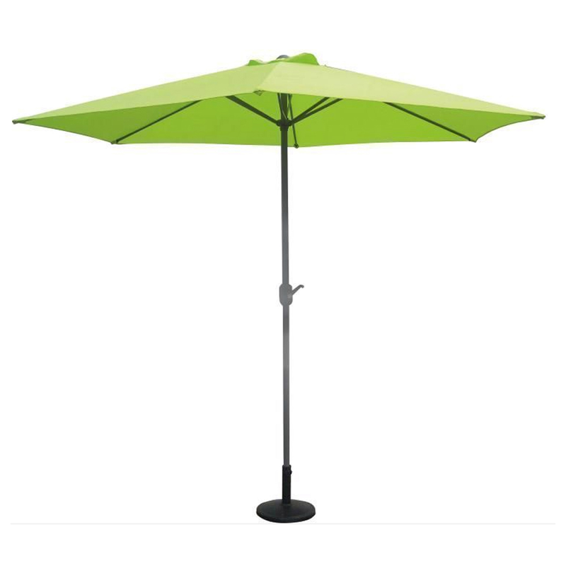 L.h garden aluminum umbrella 3m black image number null