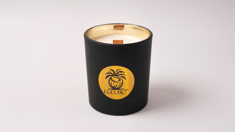 Soy scented  candle | 400gr | Coconut-null