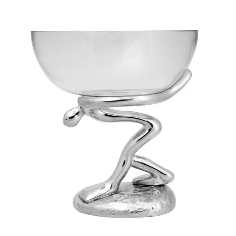 Product image: Glass bowl and stand-null