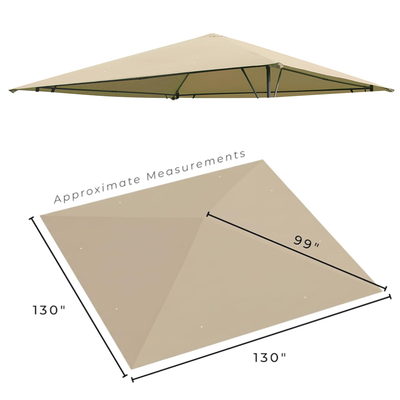 L.h garden gazelle awning replacement cover light brown 751948 (sku 86091-00107), , medium