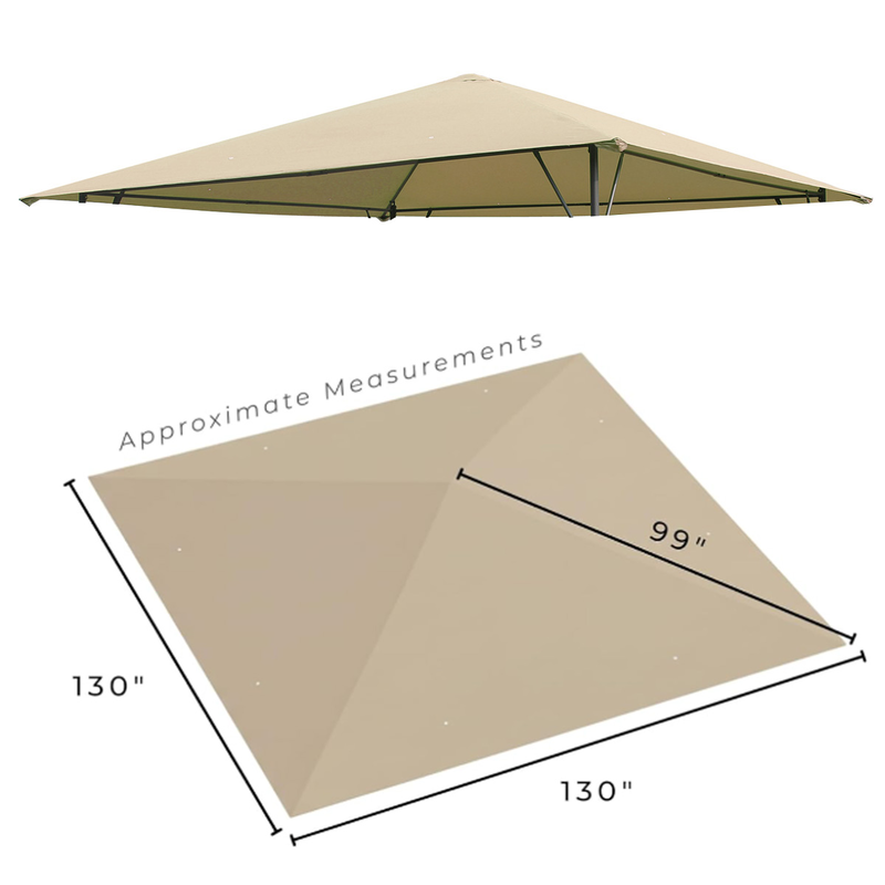 L.h garden gazelle awning replacement cover light brown 751948 (sku 86091-00107), , medium-null