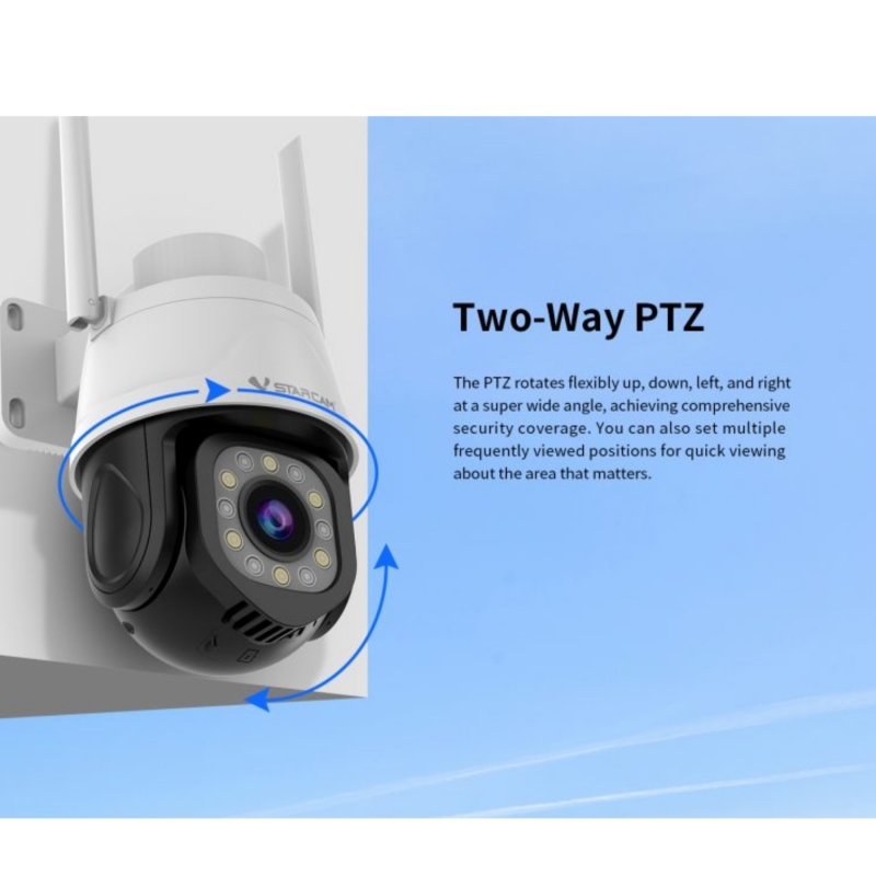 Vstarcam outdoor camera 8mp dual band Wi-Fi night vision, , medium image number null