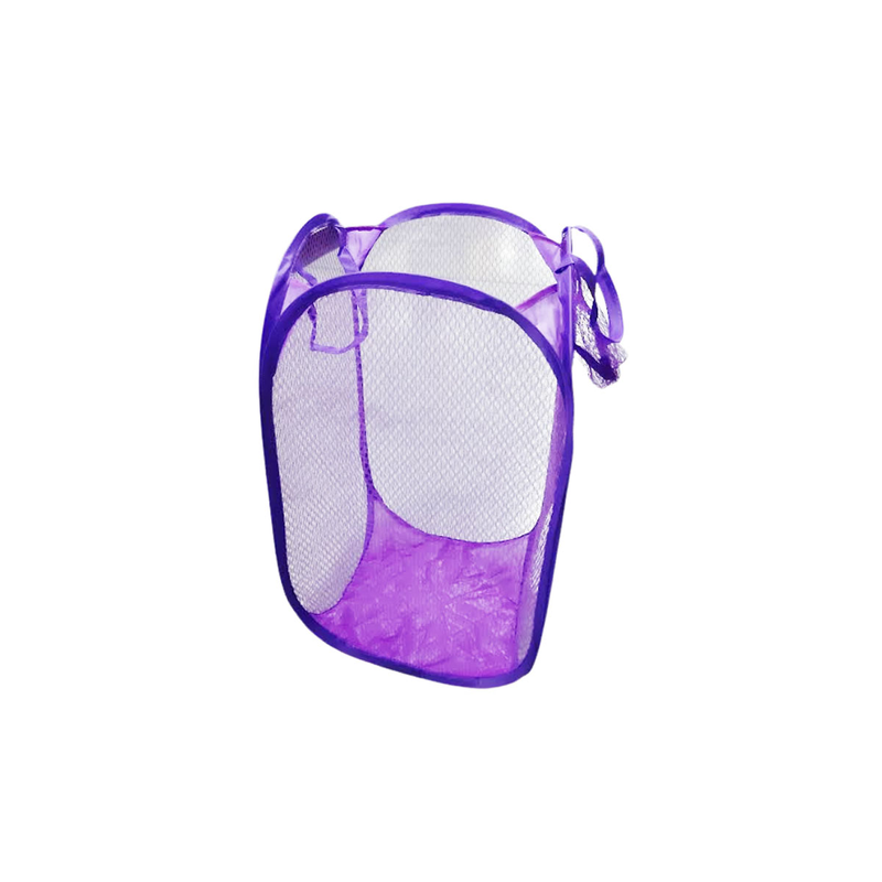 Basket of clothes open with handles home easy 32x52cm, , medium-null