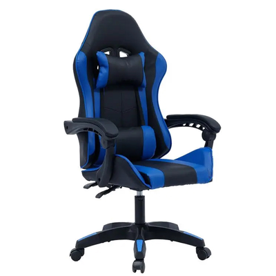 William gaming chair pu black/blue, Blue, medium