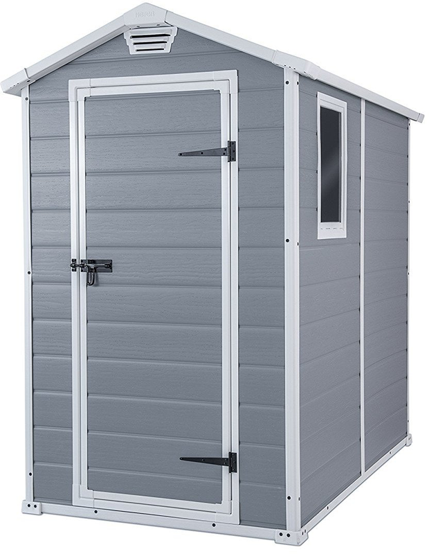 Product image: Keter manor shed 4x6ft grey, , medium-null