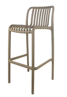 Angelic outdoor stool 77cm - taupe
