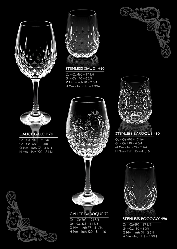 Borgonovo glasses barqque 700ml stem glass, , medium-null