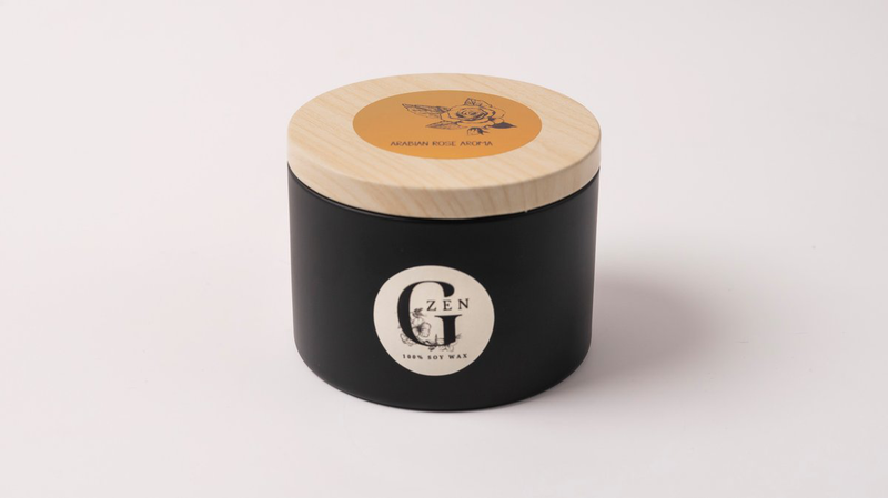 Soy scented  candle | 225gr | Arabian Roses-null