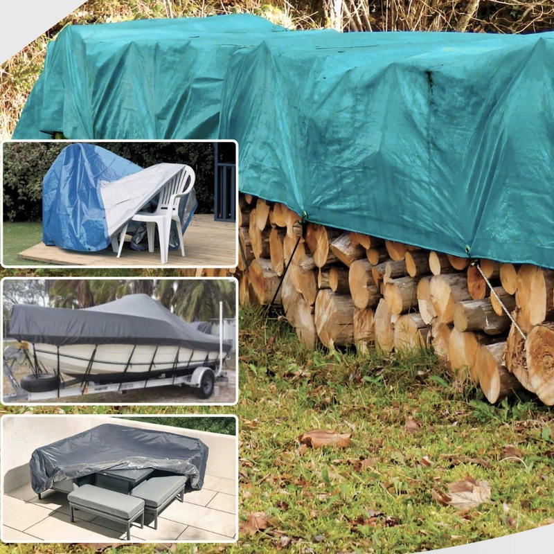 Product image: Υψηλής ποιότητας μουσαμάς 90g/m2 6 x 12m πράσινο, , medium-null