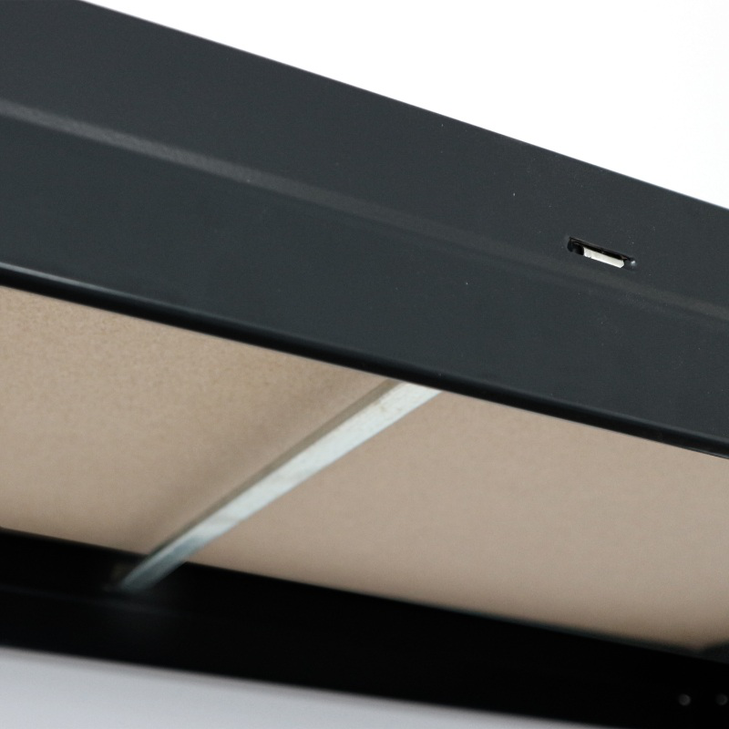 Goodhome rand shelf 5 tiers 66x40x180cm - black, , medium-null