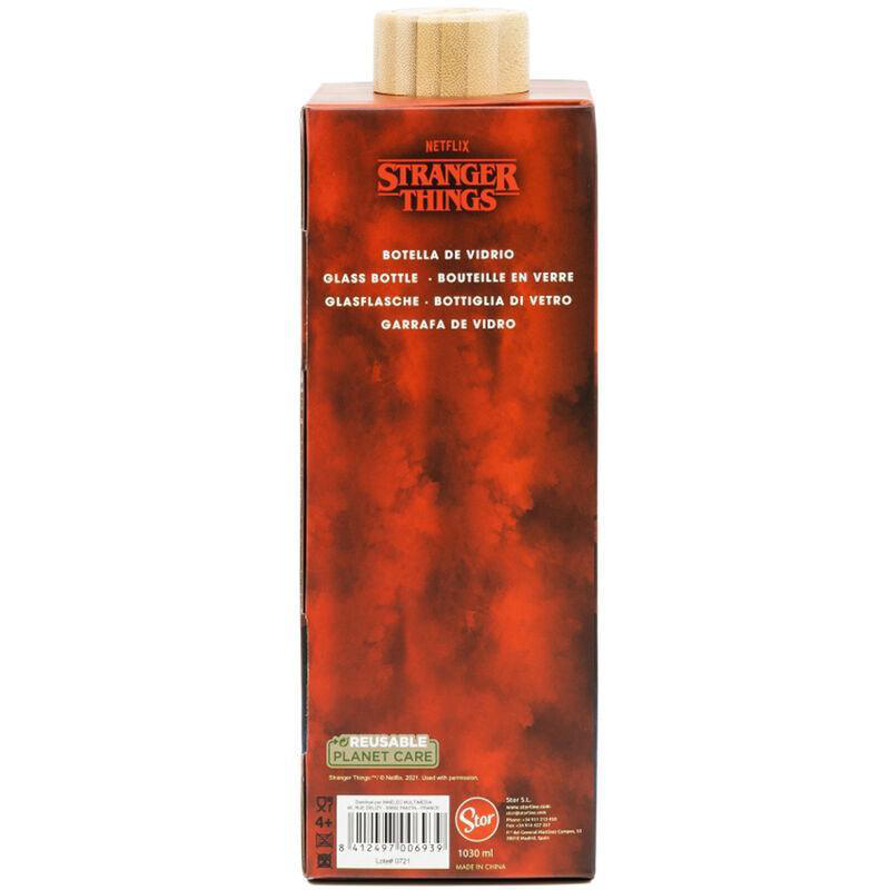 Stranger things glass bottle 1030ml, , medium-null
