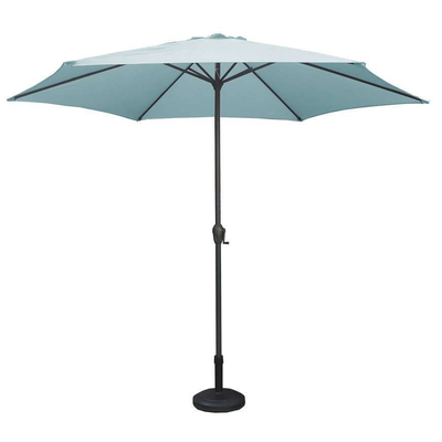 L.h garden aluminum umbrella 3m black