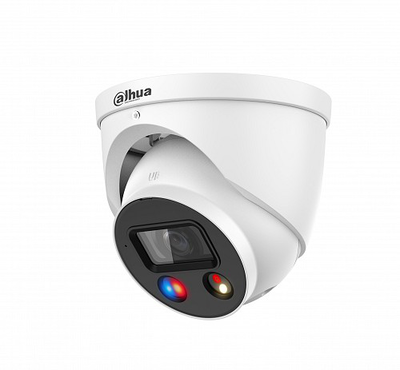 Dahua ip lite ai wizsense 5.0mp dome 2.8mm smart dual illumination active deterrence camera hdw3549h-as-pv-s5, , medium