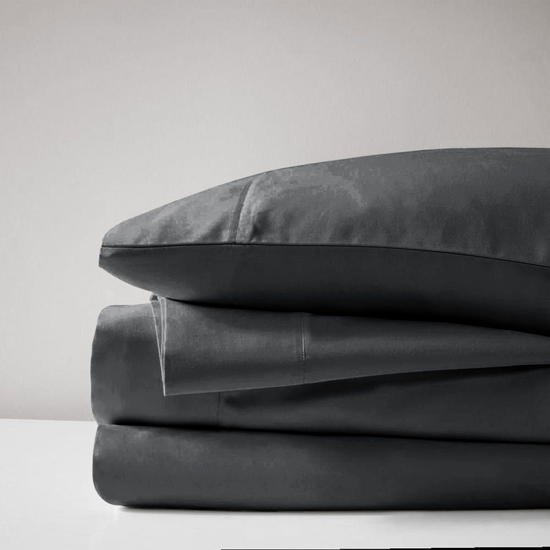 Ionion μαξιλαροθηκη solids 2tmx 52x72cm charcoal, , medium-null