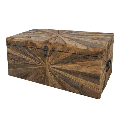 Wooden trunk box, , medium
