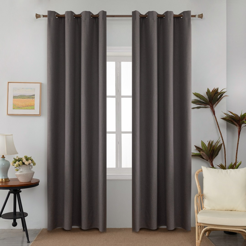 Product image: Curtain ready with hook-100blackout 140x265cm #ad6010-6-null