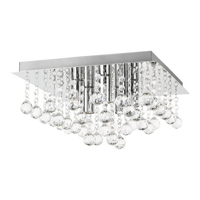 Corinna ceiling lamp with crystals, , medium