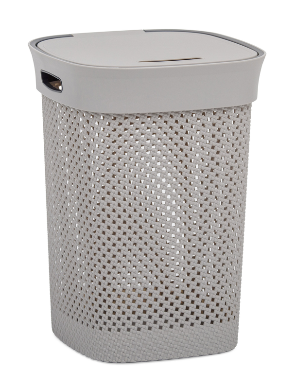 Product image: Dea launfry hamper woolly 50l - antracite/grey, , medium-null