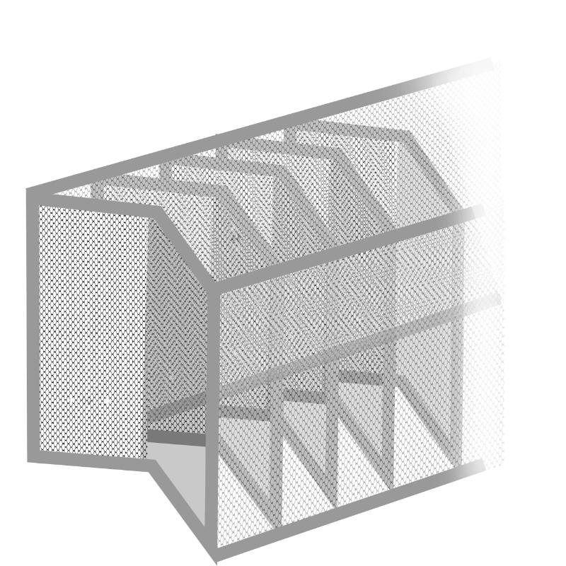 Alpina cloth organizer 44x29x22cm, , medium-null