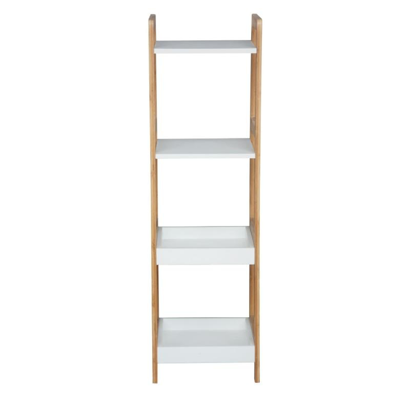 London 4 tier shelf mdf+bamboo, , medium-null