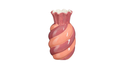 Cleo vase orange - h25xd14cm, , medium