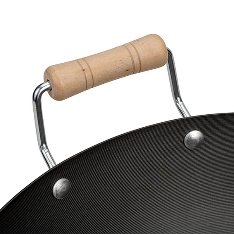 Product image: Nava cantonese carbon steel wok 32cm, , medium-null