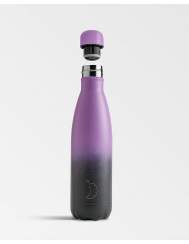 Chilly's | reusable bottle gradient edition- midnight haze | 500ml, , medium-null