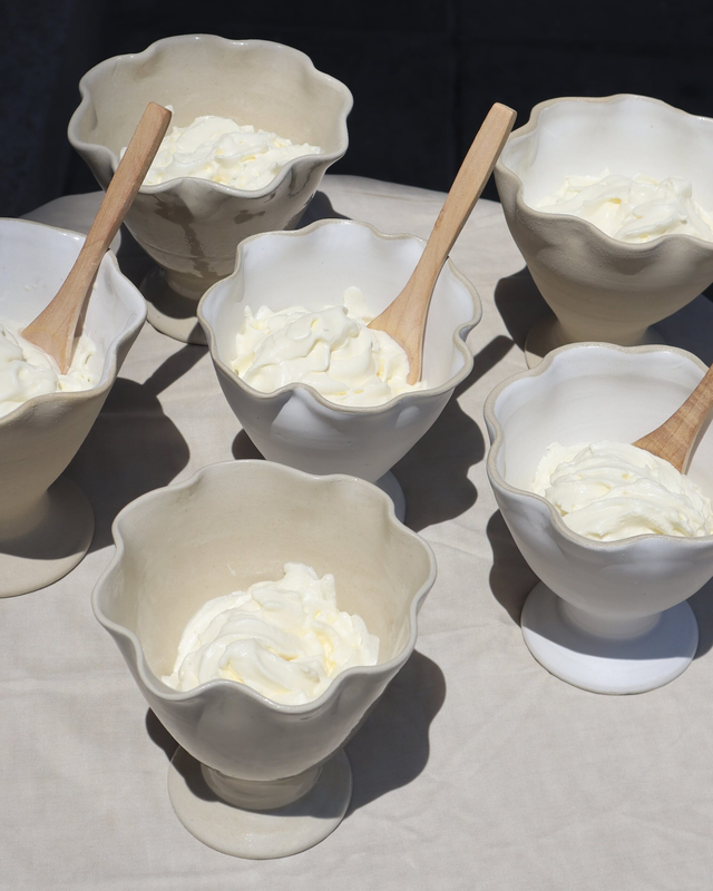 Lily ice cream bowl, , medium-null