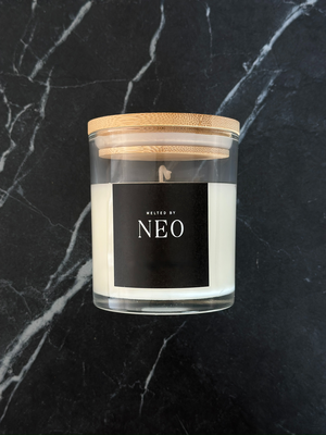Soy candle melted by neo - loto narciso, White, medium