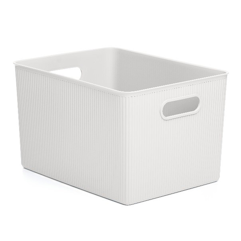 Product image: Tatay καλαθaki αποθηκευσης 38.5x29.4x23cm 22l ασπρο, , medium-null