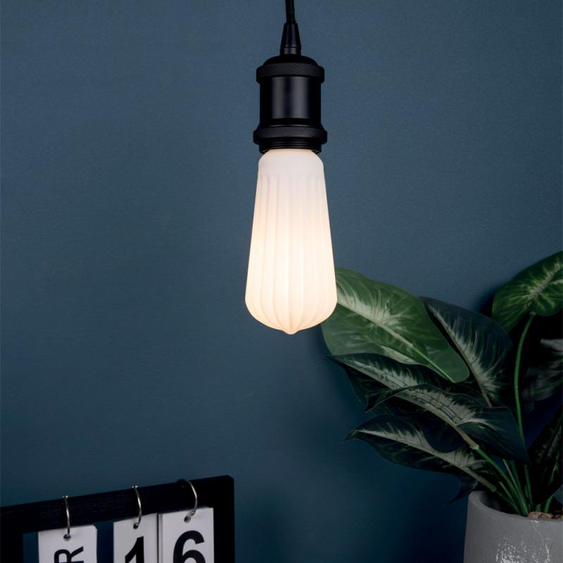 Xanlite γαλακτερο γυαλινο g95 διακοσμητικο λαμπα led filament, , medium-null