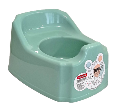 Cyclops slope pail for baby 2 assorted colors