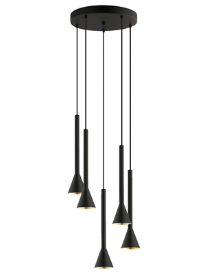Eglo 'cortaderas' pendant light 5xgu10 3000k ø350mm, , medium