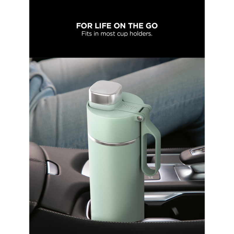 Product image: Ninja thirsti travel bottle 700ml - mint, , medium-null