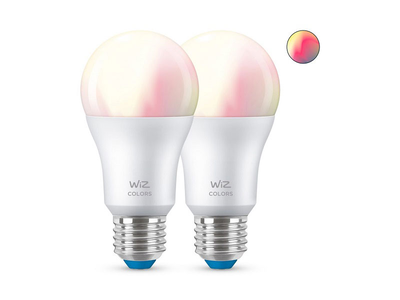 Wiz Wi-Fi 60w a60 e27 rgb 2pcs, , medium