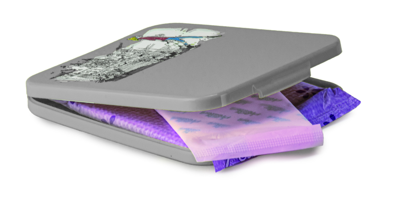 Pocket sanitary towel case 2 assorted colors, , medium image number null