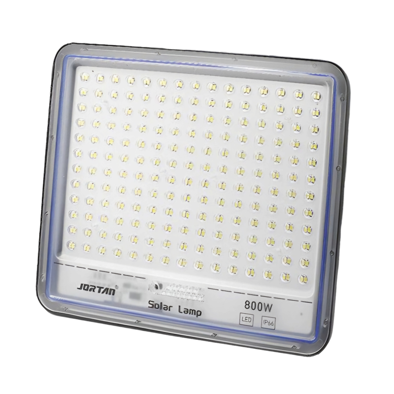 Αδιάβροχος ηλιακός προβολέας jortan 800w flat led 10400lm, , medium image number null