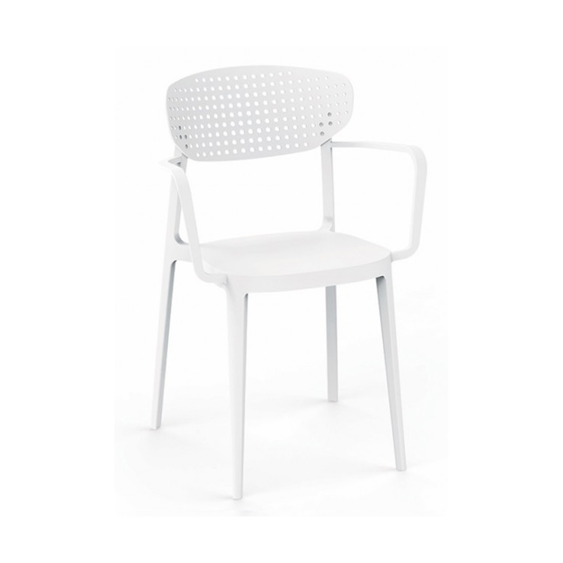 Product image: Aire chair with arms, mustard plastic-null