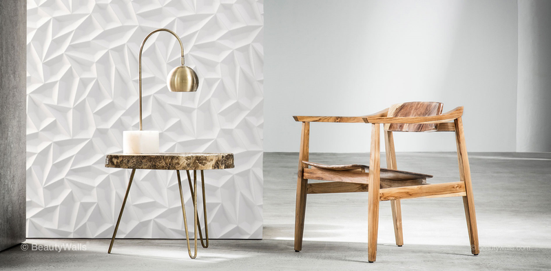 Beautywall γυψινα 3d πανελ τοιχου ice 60x60cm 4pcs, , medium-null