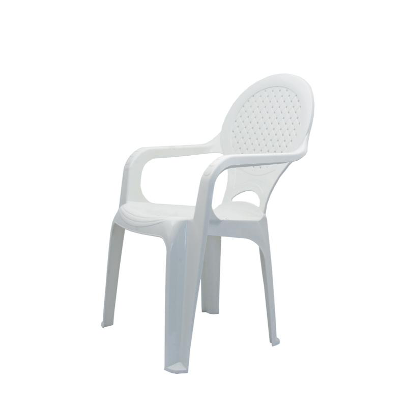 Product image: Kenzia plastic chair - white, , medium-null