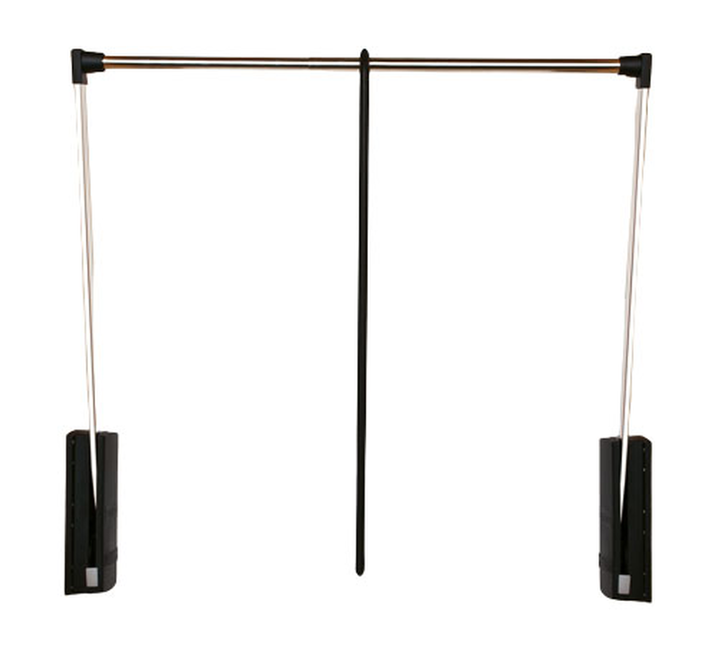 Servetto 2004 κρεμαστρα ντουλαπας μαυρη 77-120cm, , medium image number null