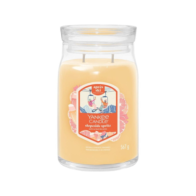 Yankee candles signature slope side spritz large jar candle 567gr, , medium
