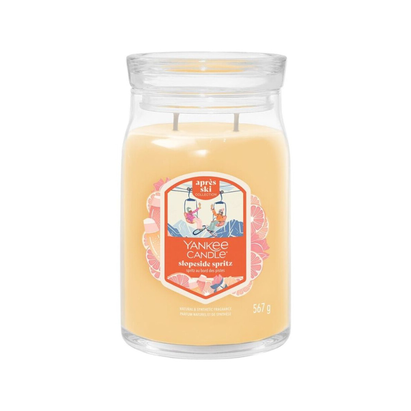 Product image: Yankee candles signature slope side spritz large jar candle 567gr, , medium-null