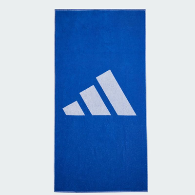 Adidas 3bar towel large ir6241, Blue, medium